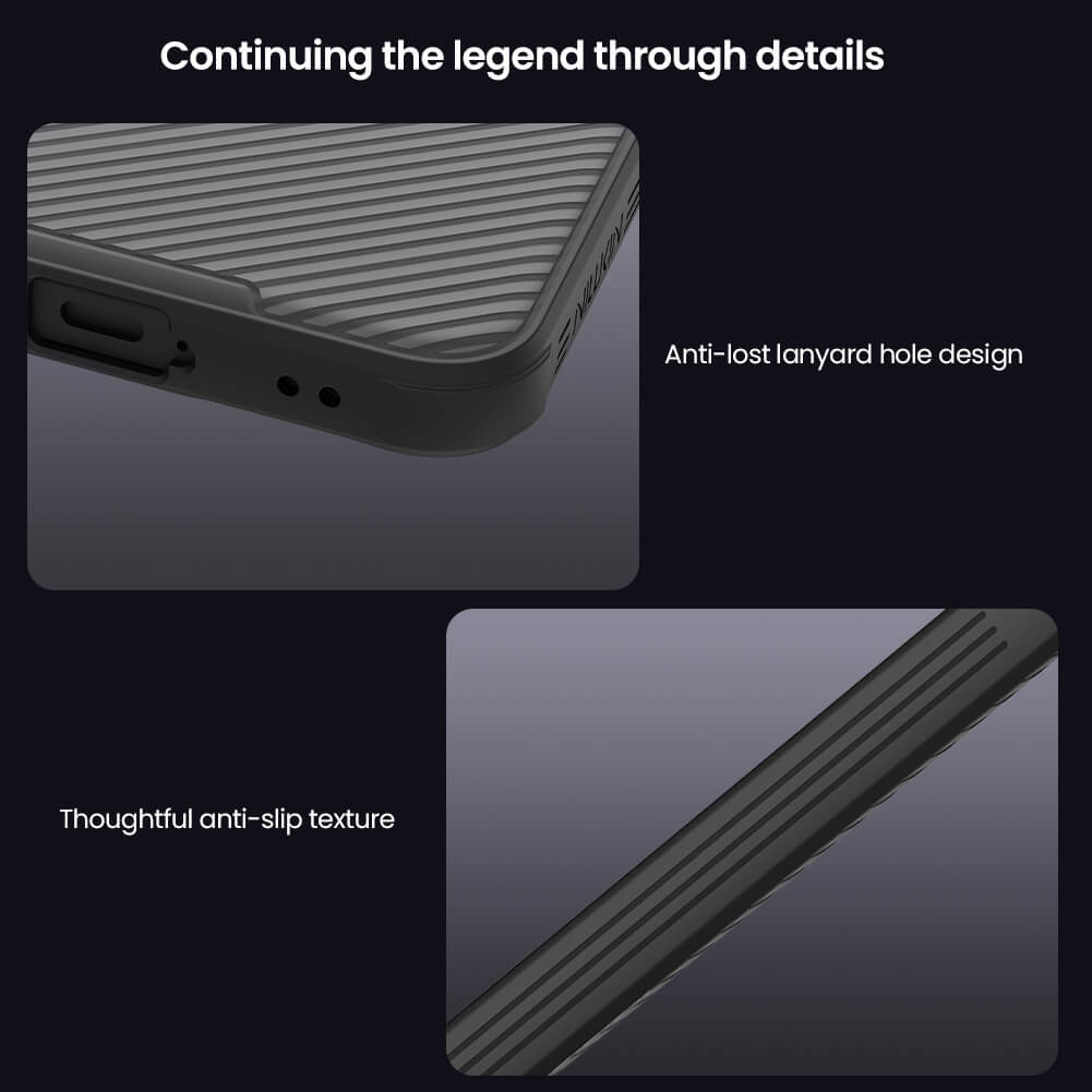 Чехол-крышка NILLKIN для Samsung Galaxy A57 (серия CamShield Pro Magnetic case Clear version)